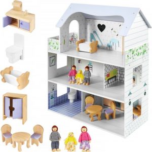 houten speelgoed poppenhuis 2 jaar